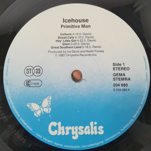 Icehouse – албум Primitive Man - Img 3