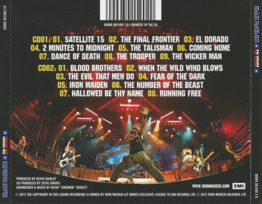 Iron Maiden – En Vivo! (2xCD) - Img 2