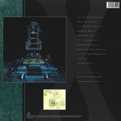 Iron Maiden – The X Factor (2xLP) - Img 2