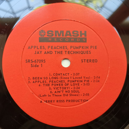 Jay &amp; The Techniques – албум Apples, Peaches, Pumpkin Pie - Img 3