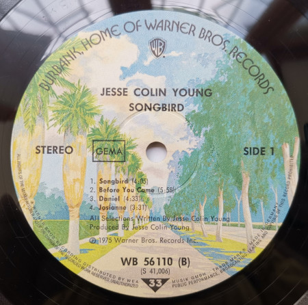 Jesse Colin Young ‎– албум Songbird - Img 3