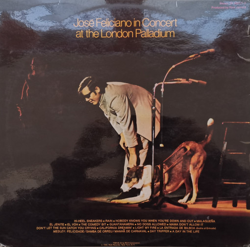 José Feliciano – албум Alive Alive-o! Live At London Palladium - Img 2