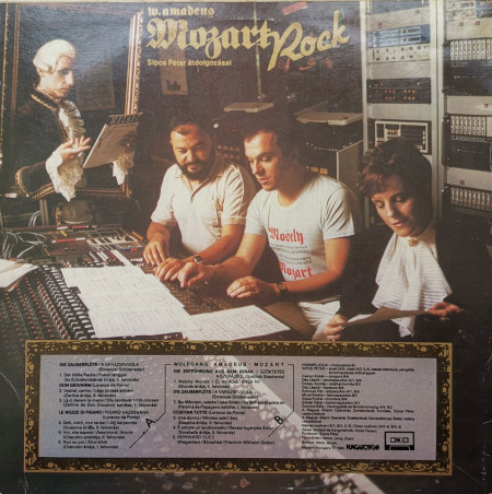 Júlia Hamari, Péter Sipos – албум Mozart Rock - Img 2