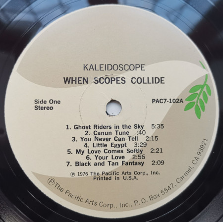 Kaleidoscope – албум When Scopes Collide - Img 3