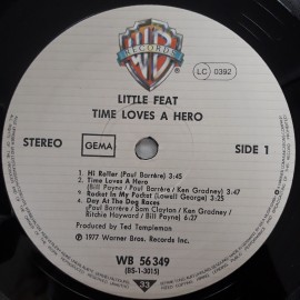 Little Feat ‎– албум Time Loves A Hero - Img 4