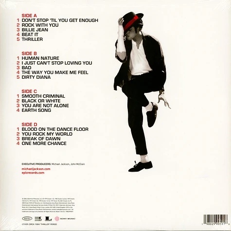 MICHAEL JACKSON - NUMBER ONES (2xLP) (RED VINYL) - Img 2