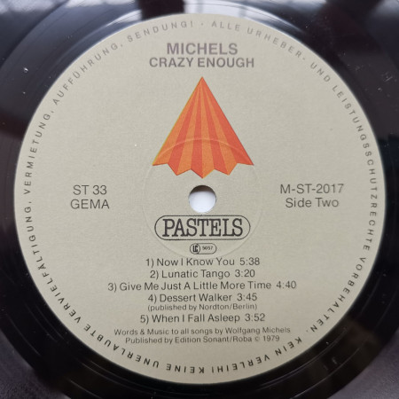 Michels ‎– албум Crazy Enough - Img 2