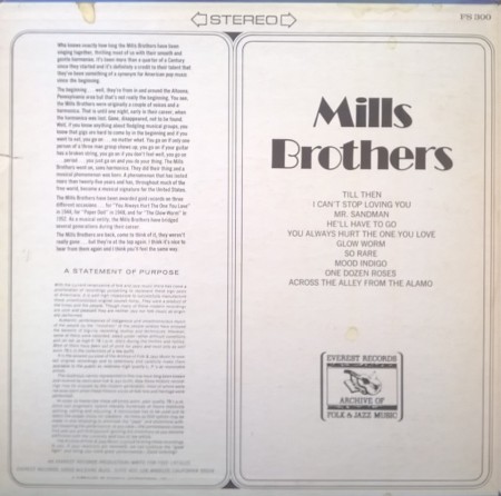 Mills Brothers – албум Mills Brothers - Img 2