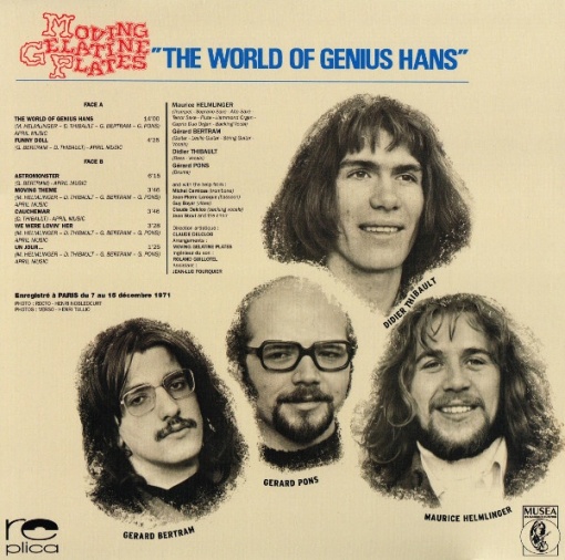 Moving Gelatine Plates – албум The World Of Genius Hans - Img 2