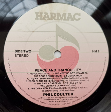 Phil Coulter – албум Peace &amp; Tranquility - Img 3