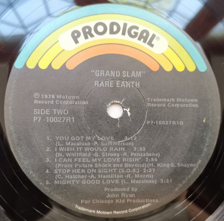 Rare Earth – албум Grand Slam - Img 3