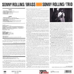 Sonny Rollins – албум Sonny Rollins/Brass - Sonny Rollins/Trio - Img 2