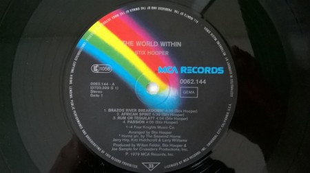 Stix Hooper ‎– албум The World Within - Img 2