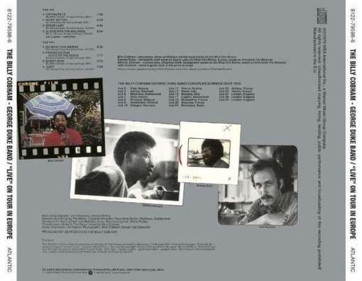 The Billy Cobham / George Duke Band – албум &quot;Live&quot; On Tour In Europe (CD) - Img 2