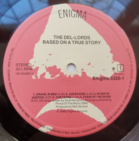 The Del-Lords – албум Based On A True Story - Img 3