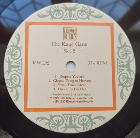 The Kane Gang – албум The Bad And Lowdown World Of The Kane Gang - Img 3