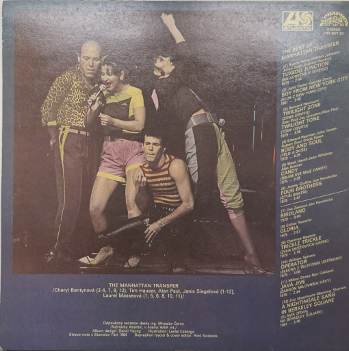 The Manhattan Transfer – албум The Best Of The Manhattan Transfer - Img 2
