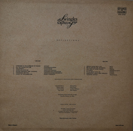 The Swingles – албум Reflections - Img 3