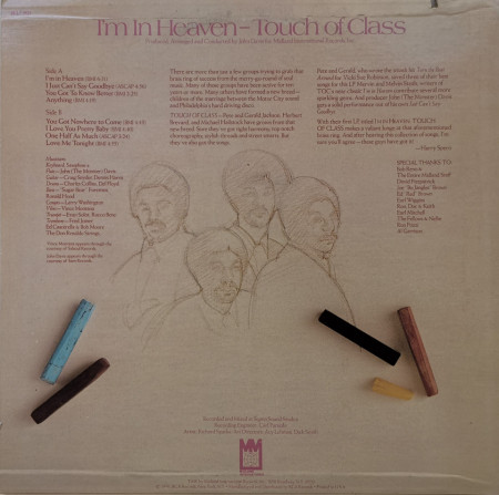 Touch Of Class – албум I'm In Heaven - Img 2