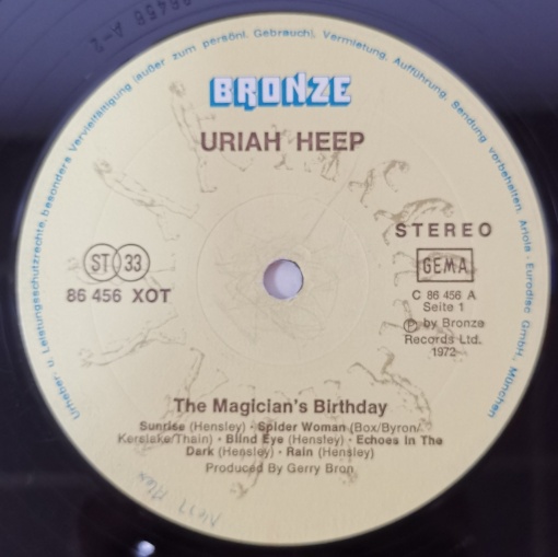Uriah Heep – албум The Magician&#039;s Birthday - Img 3