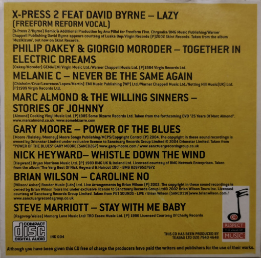 Various – албум Free And Single Volume Two (CD) - Img 2