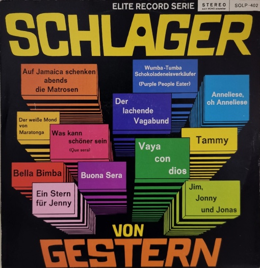 Various – албум Schlager Von Gestern