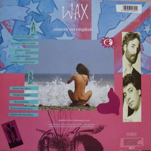 Wax – албум American English - Img 2