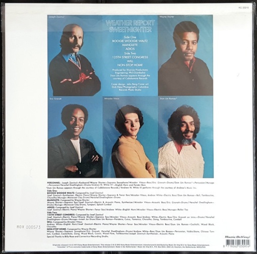 WEATHER REPORT - албум SWEETNIGHTER - Img 2