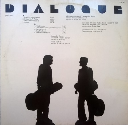 Alexander Sputh &amp; Paul S. Haltod ‎– албум Dialogue - Img 3