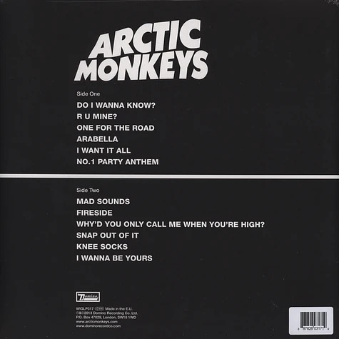 ARCTIC MONKEYS - AM (1 x LP) - Img 2