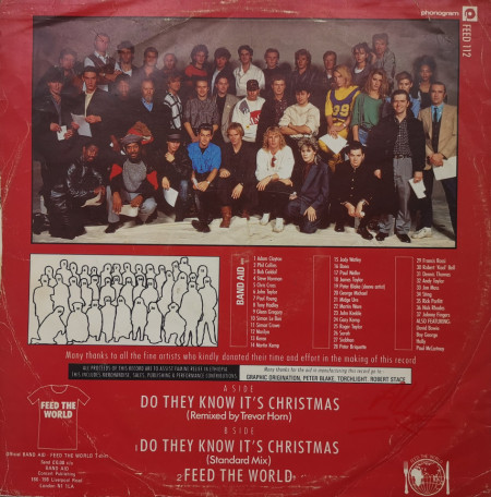 Band Aid – макси сингъл Do They Know It's Christmas? - Img 3