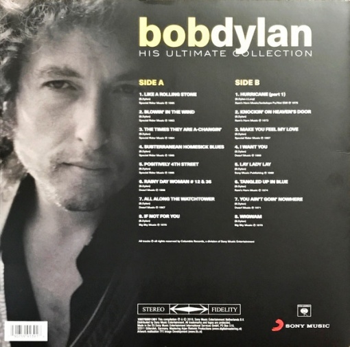 Bob Dylan – албум His Ultimate Collection - Img 2