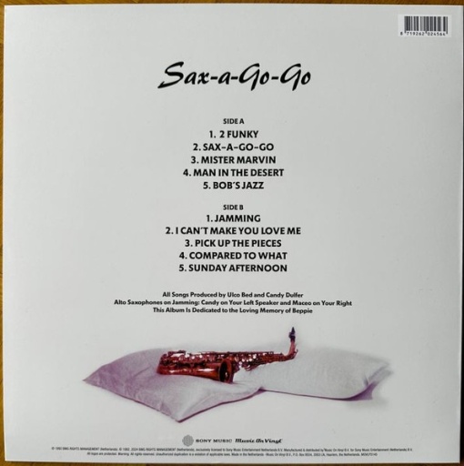 Candy Dulfer – албум Sax-A-Go-Go - Img 2