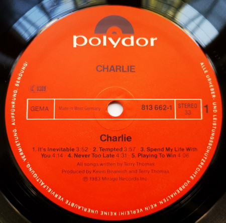 Charlie – албум Charlie - Img 3