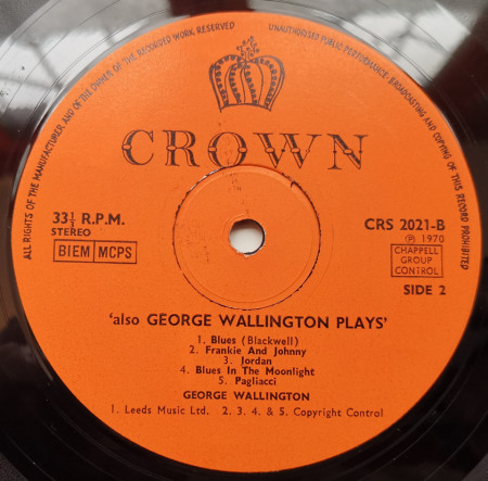 Count Basie And His Orchestra Also Starring George Wallington – албум Count Basie - Img 3