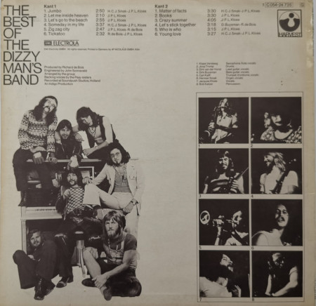 Dizzy Man's Band ‎– албум The Best Of The Dizzy Man's Band - Img 2
