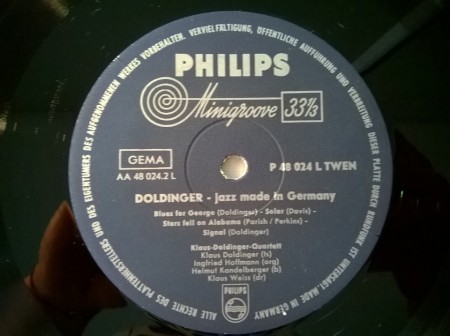 Doldinger – албум Jazz Made In Germany - Img 2