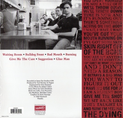 Fugazi – Fugazi (1xLP) - Img 2