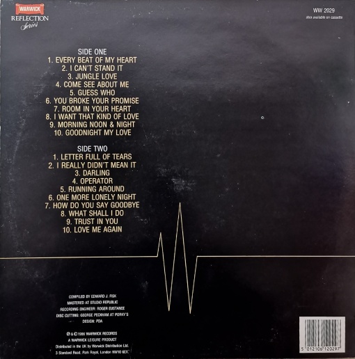 Gladys Knight &amp; The Pips – албум Every Beat Of My Heart - Img 2