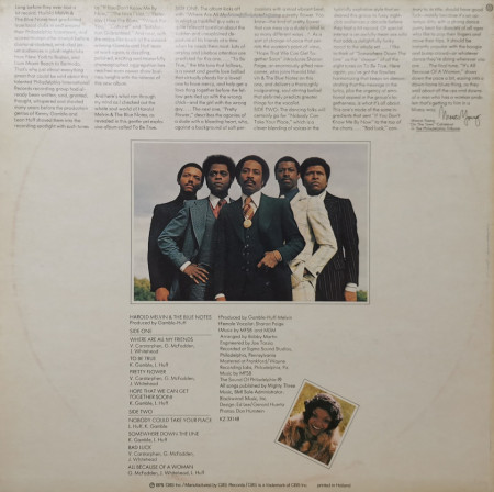 Harold Melvin &amp; The Blue Notes Featuring Theodore Pendergrass – албум To Be True - Img 2