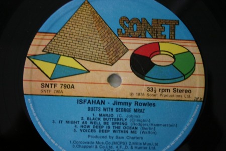 Jimmy Rowles ‎– албум Isfahan - Img 2