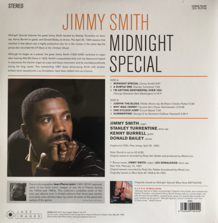 Jimmy Smith – албум Midnight Special - Img 2