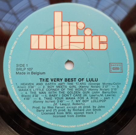 Lulu – албум The Very Best - Img 3