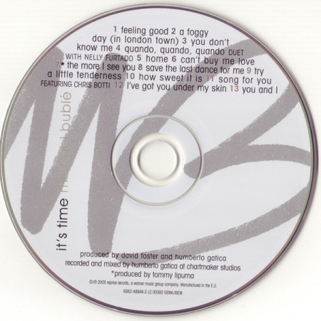 Michael Bublé ‎– албум It's Time (CD) - Img 3