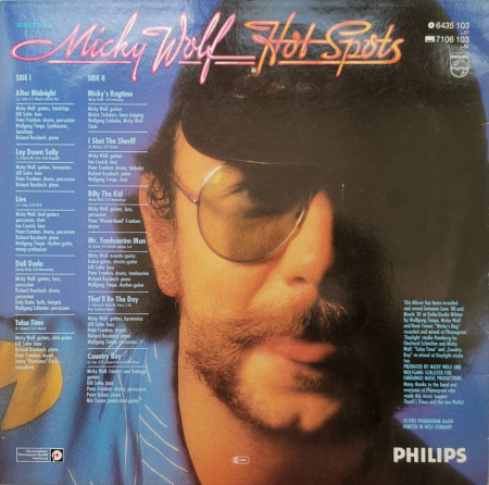 Micky Wolf ‎– албум Hot Spots - Img 3
