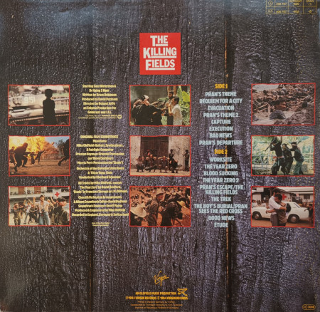 Mike Oldfield – албум The Killing Fields (Original Film Soundtrack) - Img 2
