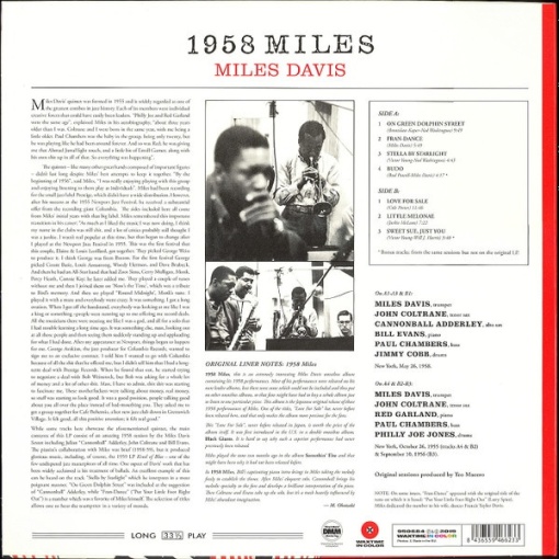 Miles Davis – албум 1958 Miles - Img 2