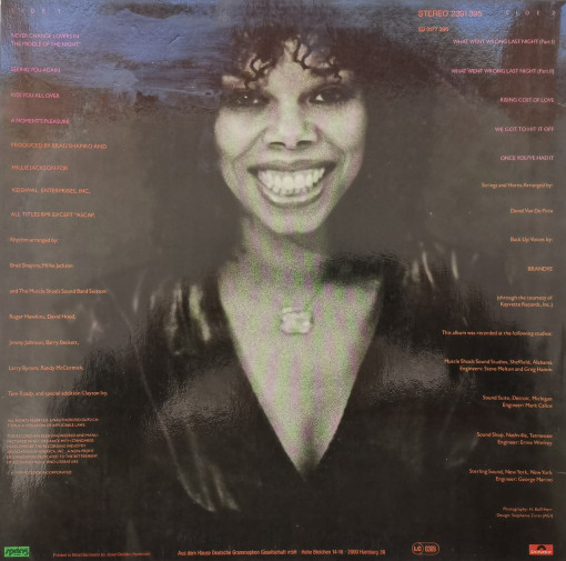 Millie Jackson – албум A Moment's Pleasure - Img 2