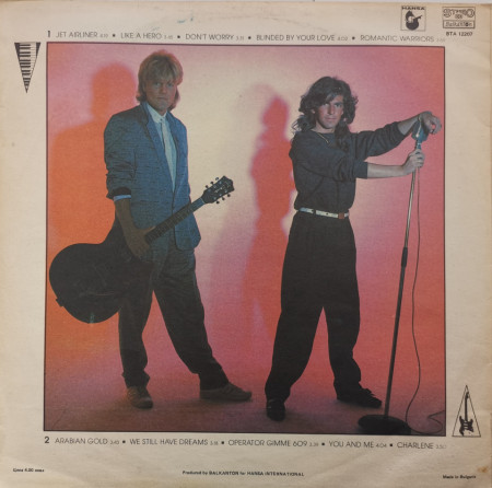 Modern Talking – албум Romantic Warriors - The 5th Album - Img 2
