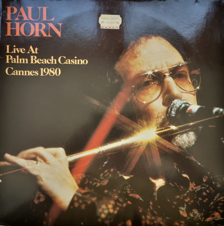 Paul Horn ‎– албум Live At Palm Beach Casino Cannes 1980